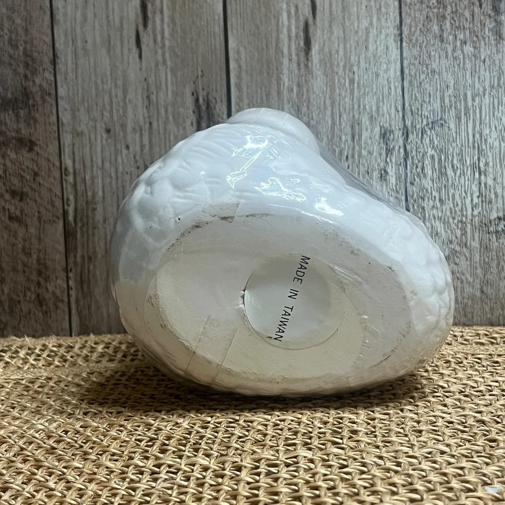 Vintage Goose Salt & Pepper Shakers w/ Holder | Ceramic Farmhouse Kitchen Decor